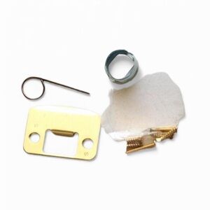 KF10-300 505 Schlage Brass Strike Plate and Hardware NWT